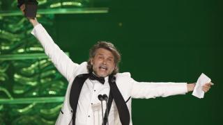 Salva Reina, ganador del premio Goya 2025 a mejor actor de reparto por 'El 47'. Foto: EFE/ Julio Muñoz.