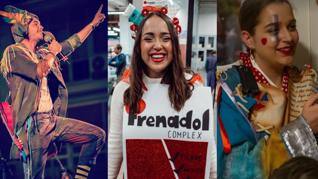 Toni Vertedor, Alba Rosado y Blanca Ramos-Noguera.