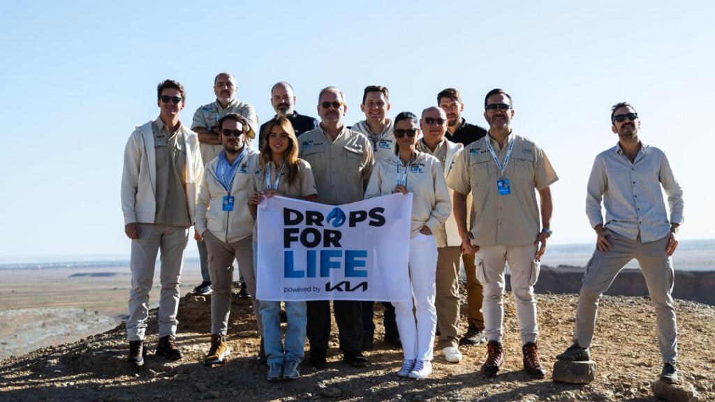 Kia España reunió a periodistas y embajadores para este primer proyecto solidario.