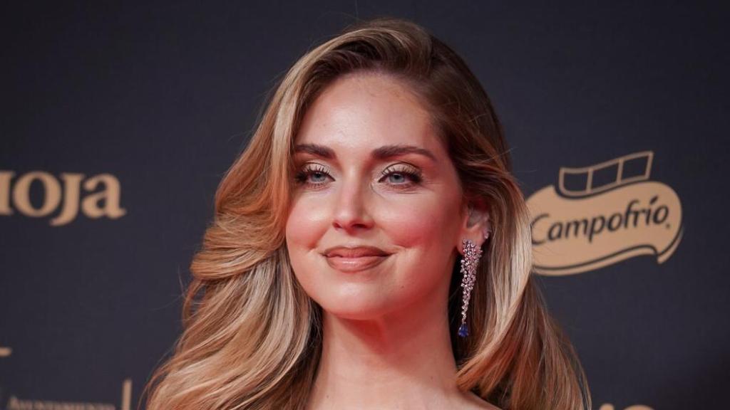 Chiara Ferragni, en los Premios Goya 2025.