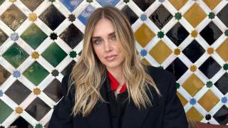 Chiara Ferragni en La Alhambra de Granada.