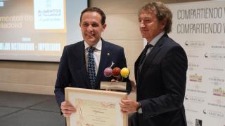 El presidente de la Diputación de Valladolid recoge el premio Verema