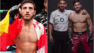 Así es Aleksandre Topuria, el hermano mayor de Ilia: de trabajar en un Berskha a debutar en la UFC con victoria