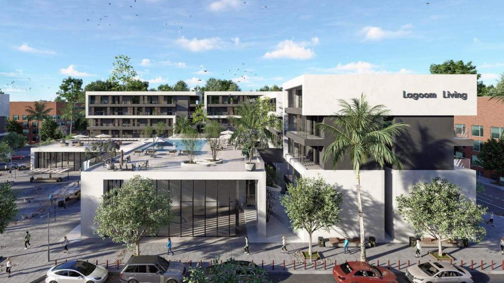 Otra imagen de las promociones de Lagoom Living en Distrito Zeta de Málaga.