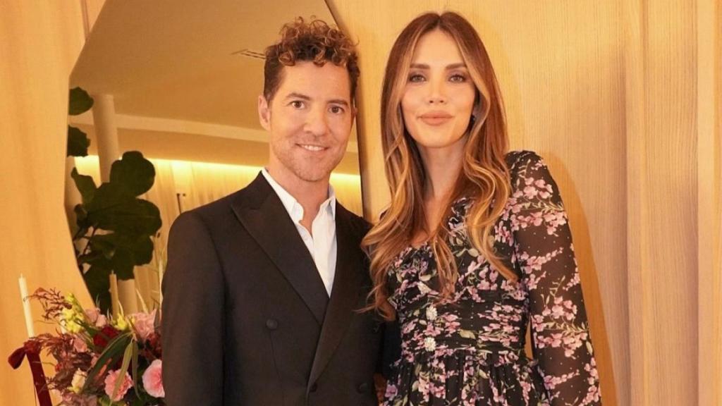 David Bisbal y Rosanna Zanetti en una foto de su perfil de Instagram.