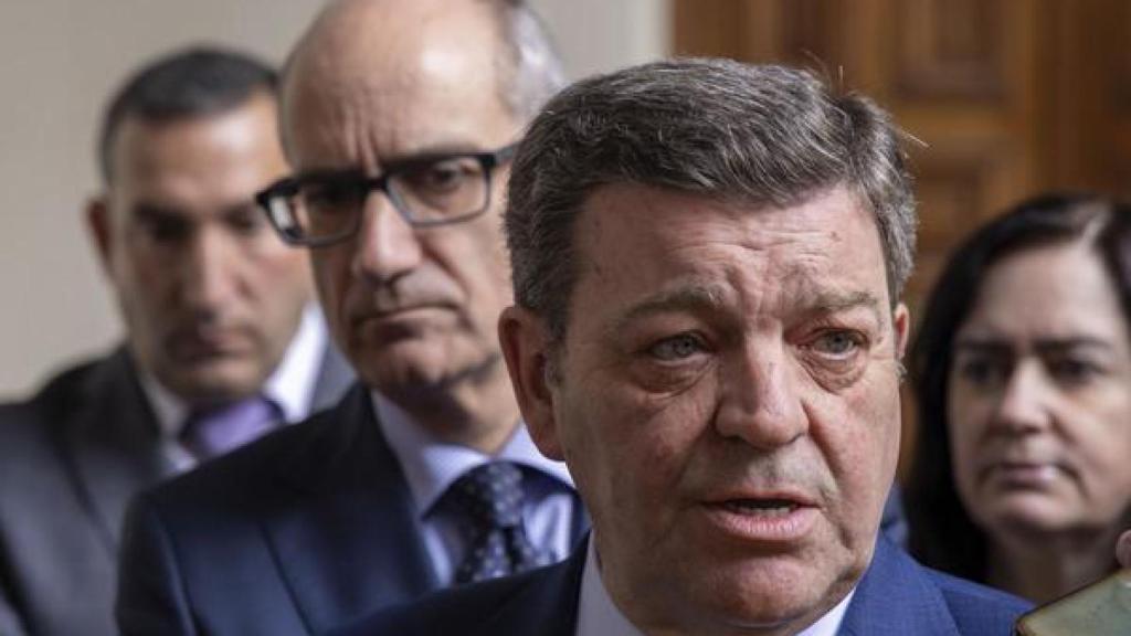 El consejero de Presidencia, Luis Miguel González Gago, en una visita a Salamanca