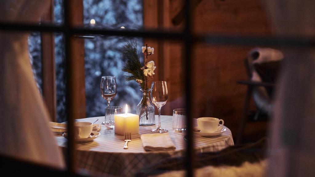 Chalet Alpino de Rosewood Villa Magna, uno de los planes románticos.