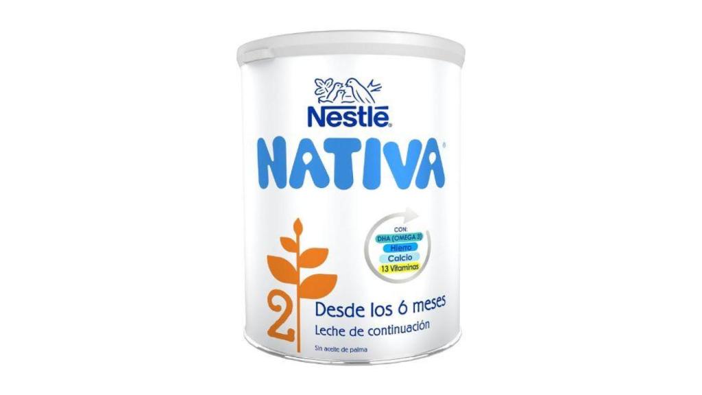 Leche de fórmula Nestlé NATIVA 2