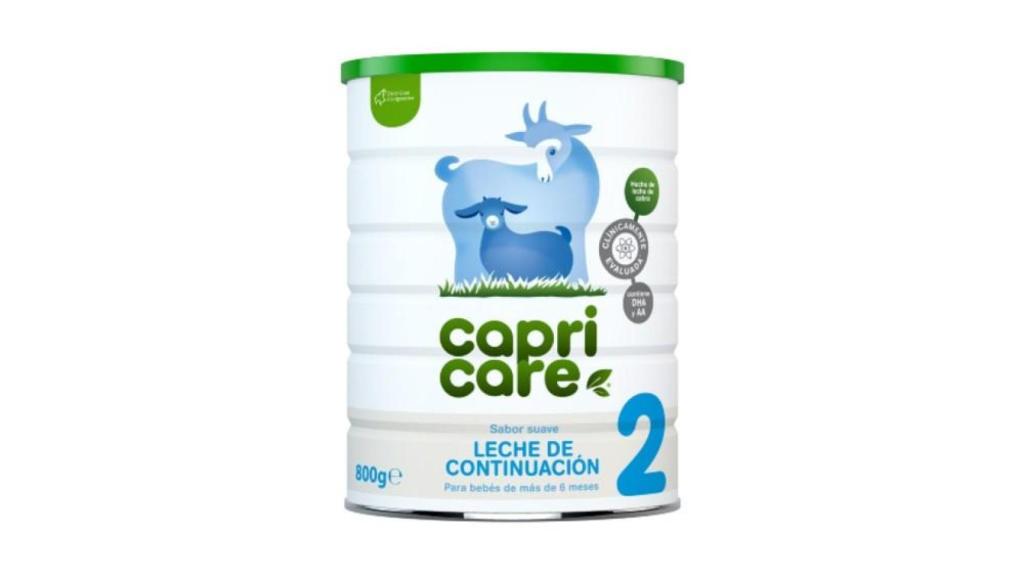 Leche de continuación de cabra Capricare para bebés de 6 a 12 meses