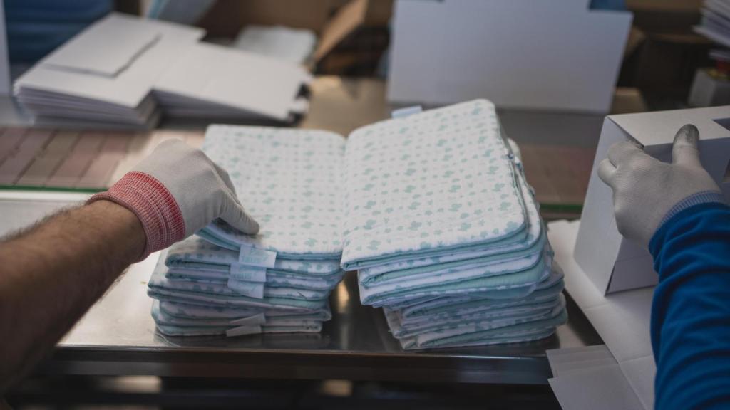 Detalle de la fábrica.