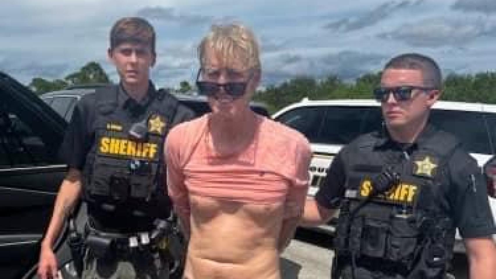 Ryan Wesley Routh durante su arresto el pasado 15 de septiembre tras intentar matar a Donald Trump.
