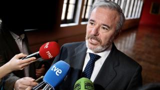 Azcón ha participado en un homenaje al catedrático Juan García Blasco por su trayectoria docente e investigadora