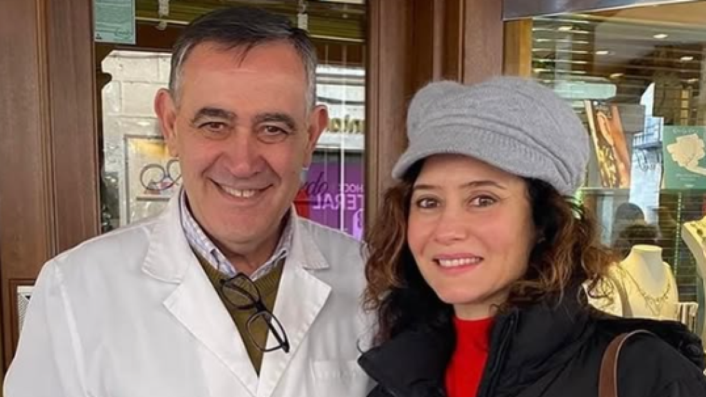 La presidenta de la Comunidad de Madrid, Isabel Díaz Ayuso, en Soria