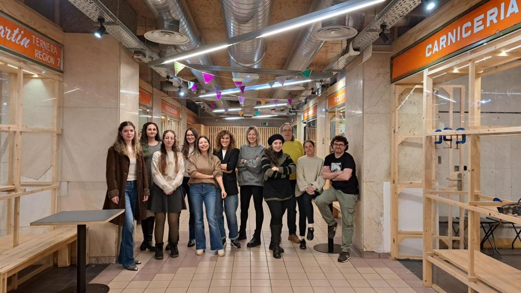 Los protagonistas de los proyectos artísticos que se instalarán en Galerías VA