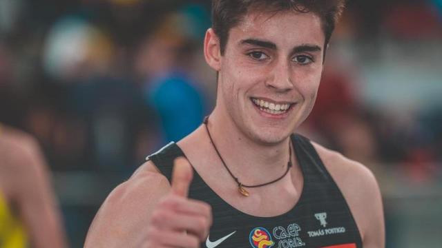 El vallisoletano Pedro Viciosa gana el Campeonato de España sub23 de 1.500 metros
