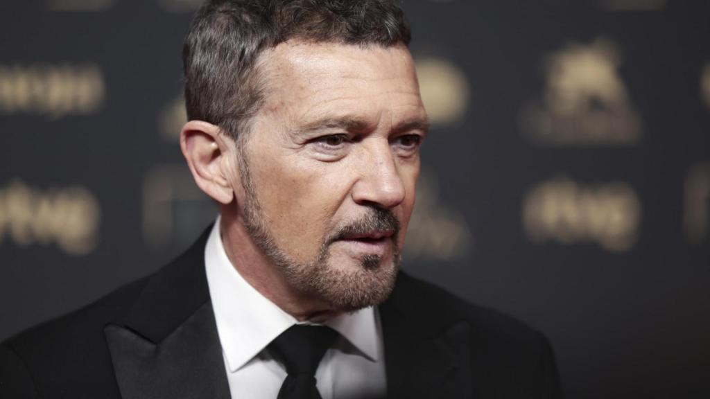 Antonio Banderas, en los Premios Goya 2025.