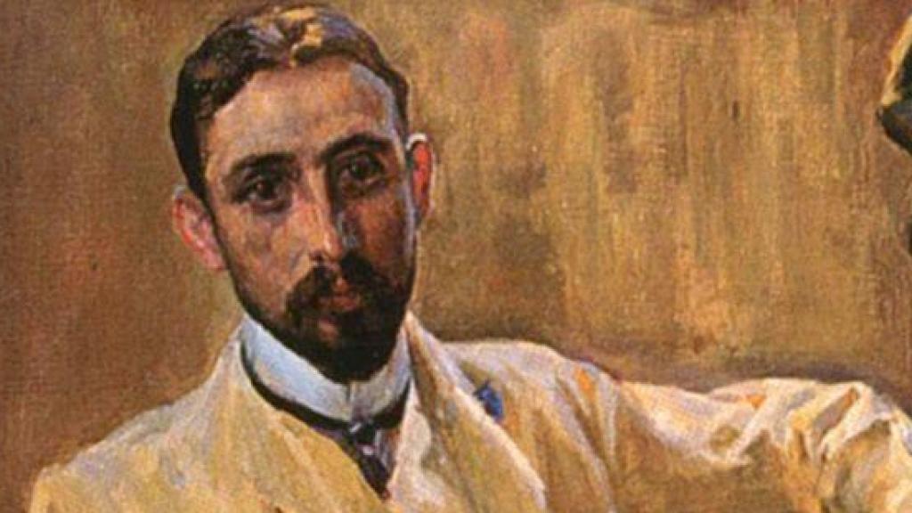 Retrato de Juan Ramón Jiménez realizado por Joaquín Sorolla en 1903. Foto: Wikimedia commons