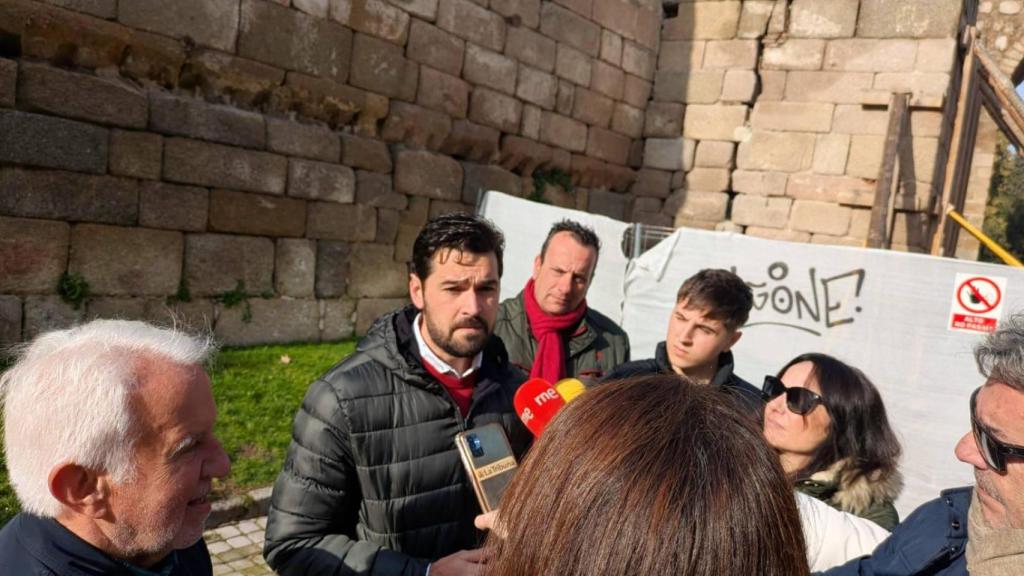 Declaraciones del concejal Sergio de la Llave. Foto: PSOE Talavera.