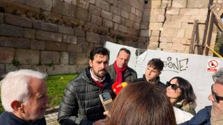 Declaraciones del concejal Sergio de la Llave. Foto: PSOE Talavera.