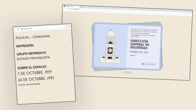 La web sobre Memoria Democrática dirigida a escolares, que el Ministerio de Igualdad presentará el 18 de febrero.