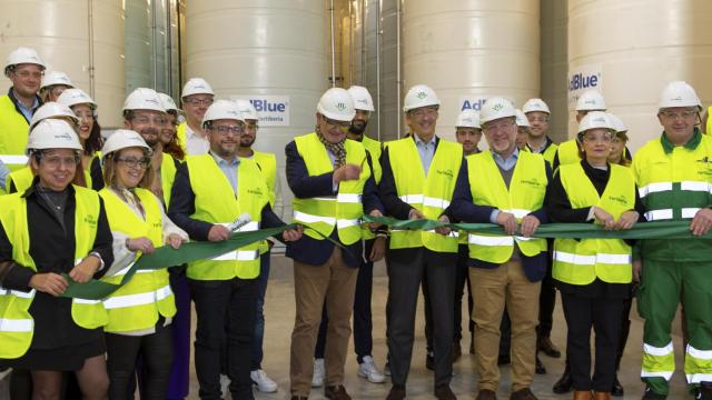 Inauguración de la nueva planta de AdBlue de Fertiberia en Francia.