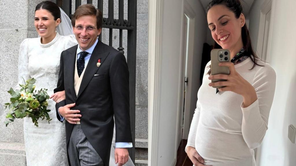 José Luis Martínez-Almeida y Teresa Urquijo en su boda, y Rita Maestre anunciando su embarazo.