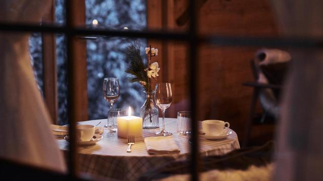 Chalet Alpino de Rosewood Villa Magna, uno de los planes románticos.