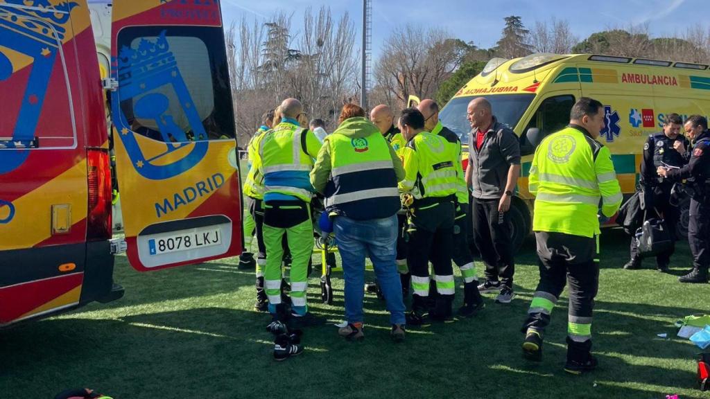 La 'cadena de vida' de Moratalaz.