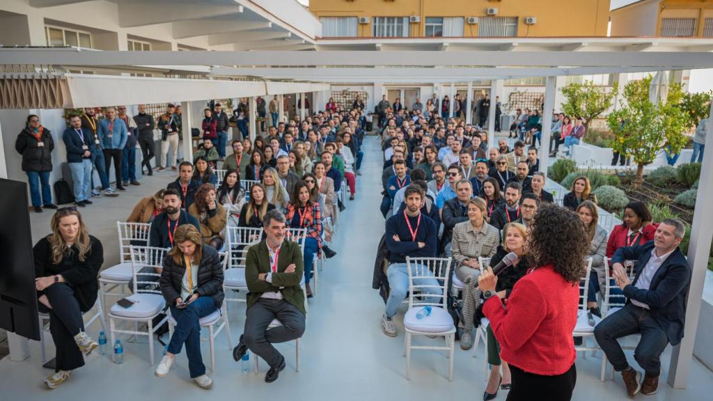 Profesionales del Centro de Innovación de Vodafone en Málaga, liderado por Jesús Amores.