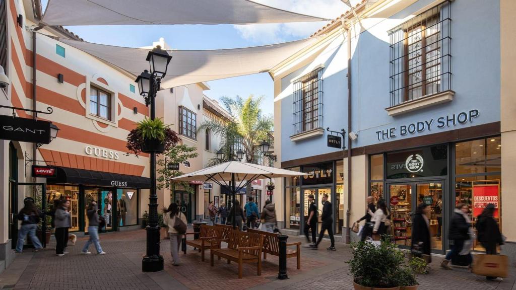 Imagen del centro comercial McArthurGlen Málaga.