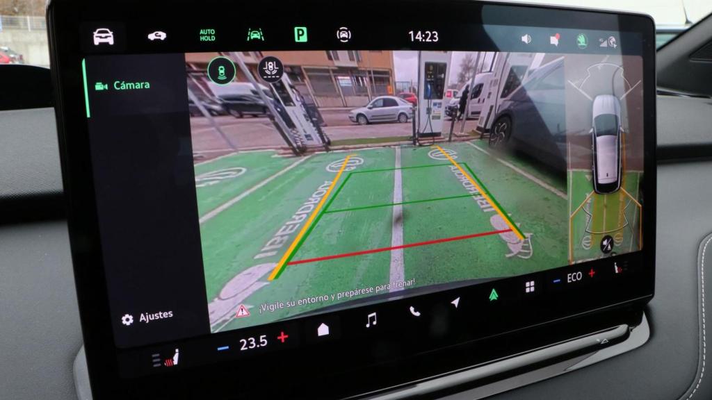 Pantalla central del Skoda Elroq.