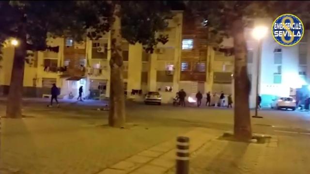 Imagen de archivo de una actuación policial en las Tres Mil Viviendas.