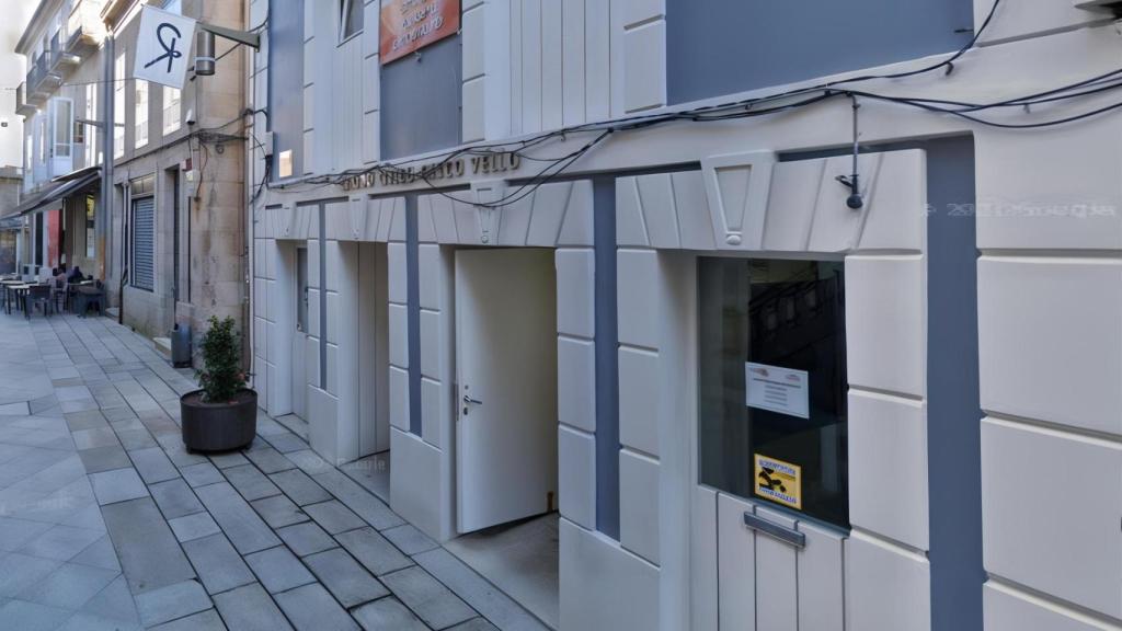 Centro municipal en el Casco Vello de Vigo.