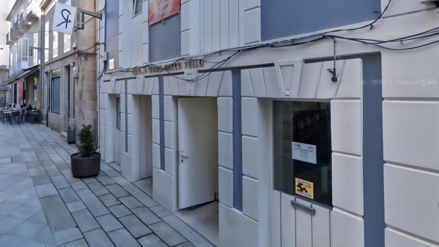 Centro municipal en el Casco Vello de Vigo.