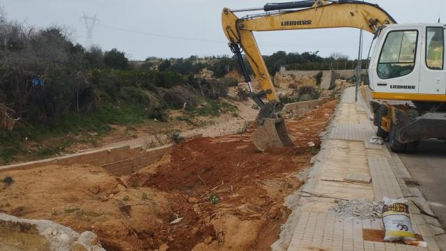 Labores de reconstrucción en Loriguilla. GVA