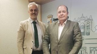 Alejandro Pérez de la Sota e Ignacio Rivas, concejales de Vox en el Ayuntamiento de Salamanca