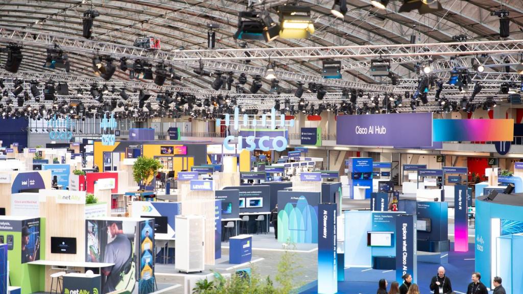 Un instante durante el Cisco Live! celebrado en Ámsterdam en 2025.