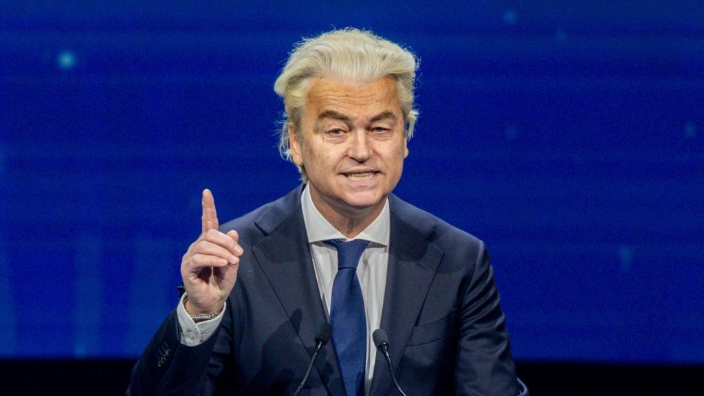 El neerlandés Geert Wilders fue uno de los asistentes a la cumbre 'Patriots'. Foto: Ricardo Rubio