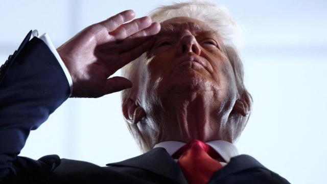 Donald Trump en la Super Bowl.