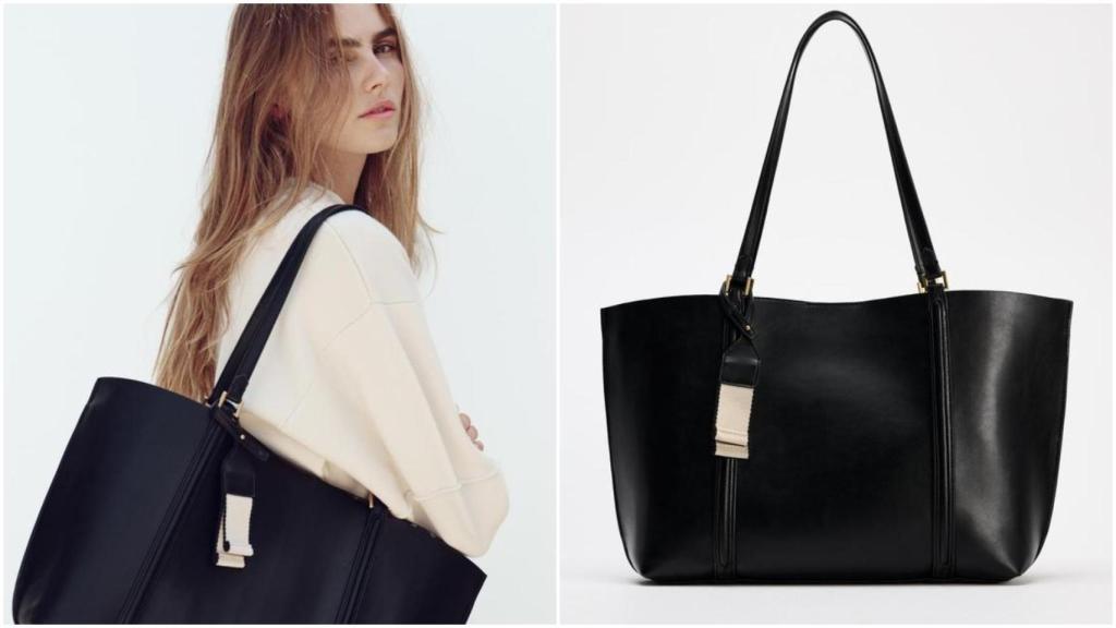 Bolso shopper de Zara. Ref: 6071/410/800