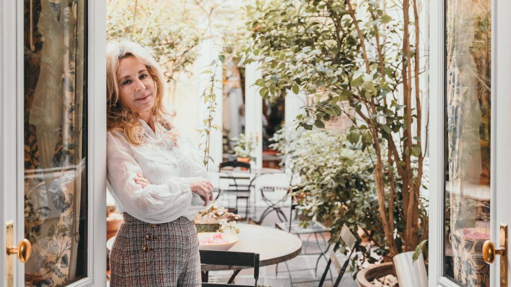 Cristina Carrillo de Albornoz durante la entrevista con EL ESPAÑOL.