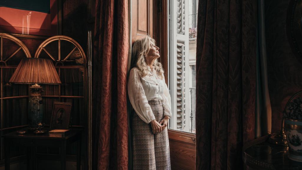 Cristina Carrillo de Albornoz durante la entrevista con EL ESPAÑOL.