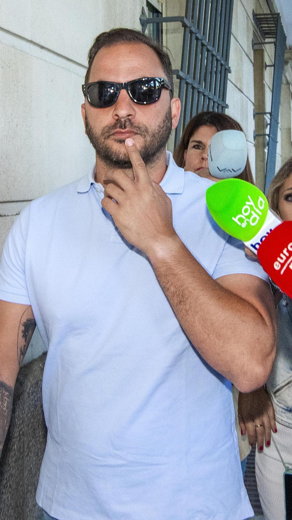 Tejado, saliendo de los juzgados en junio del año pasado.