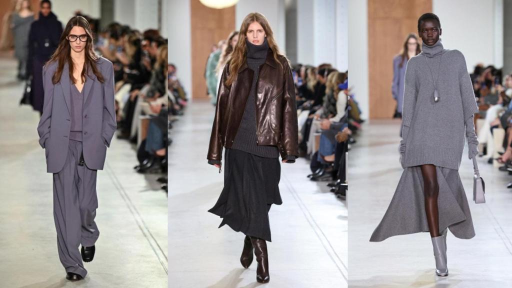 Siluetas del desfile de Michael Kors.