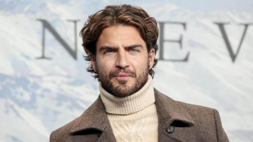 Maxi Iglesias, durante la presentación de una película.