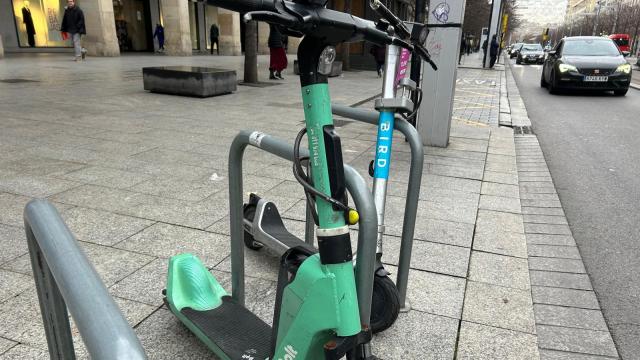 Patinetes Bird y Bolt en Zaragoza