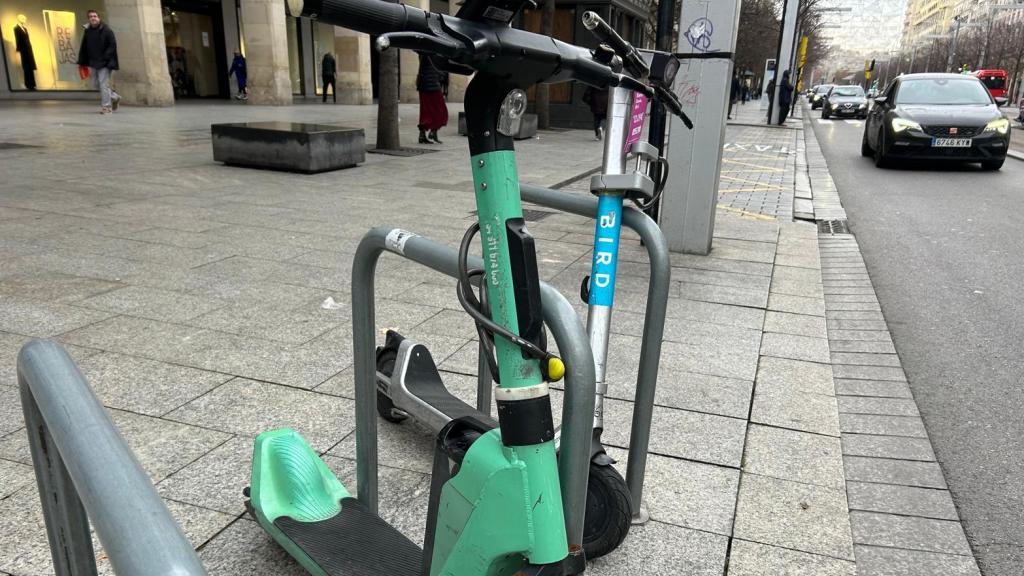 Patinetes Bird y Bolt en Zaragoza