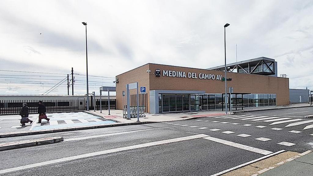 Imagen de la estación de tren de Medina del Campo.