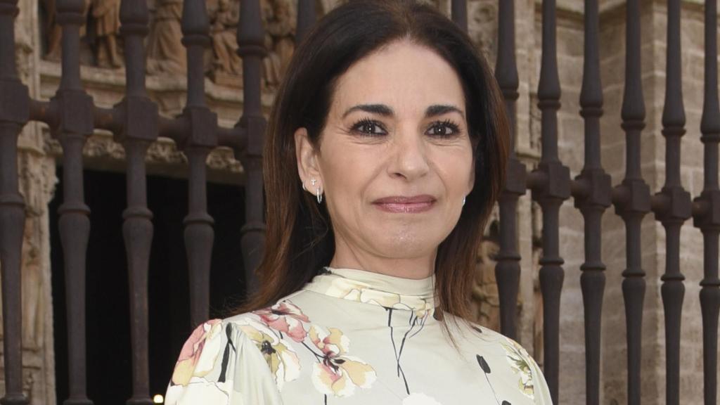 Mariló Montero durante una boda, el pasado fin de semana.