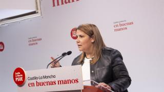 La presidenta de la Ejecutiva provincial del PSOE de Toledo, Tita García Élez.